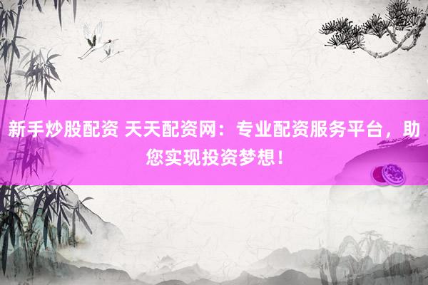 新手炒股配资 天天配资网：专业配资服务平台，助您实现投资梦想！