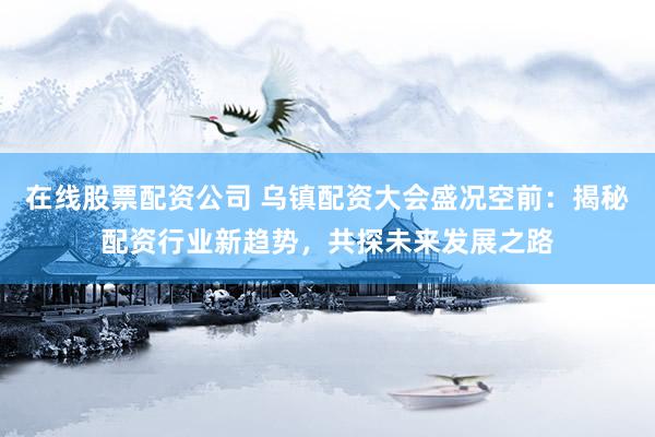 在线股票配资公司 乌镇配资大会盛况空前：揭秘配资行业新趋势，共探未来发展之路